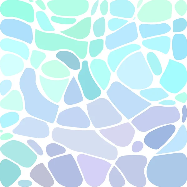 Abstrakt Färgat Glas Mosaik Bakgrund Ljusblå Och Violett — Stockfoto