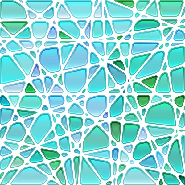 Astratto Sfondo Mosaico Vetro Colorato Azzurro — Foto Stock