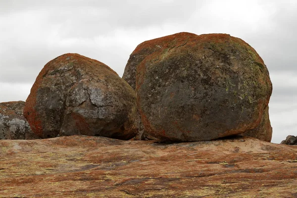 Krajobraz Parku Narodowego Matopo Zimbabwe — Zdjęcie stockowe