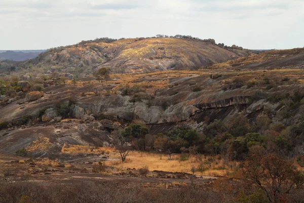 Landskapet Nationalparken Matopo Zimbabwe — Stockfoto