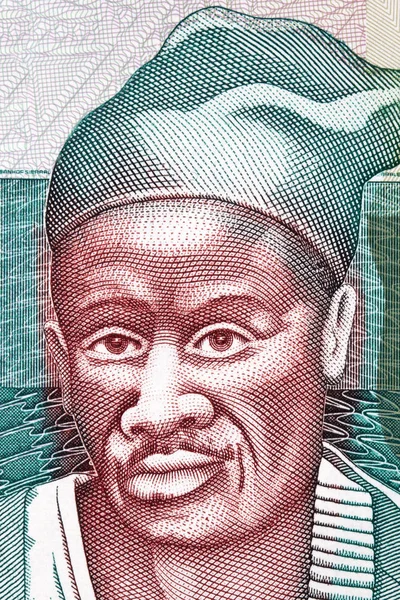 Kai Londo Retrato Dinheiro Sierra Leonean — Fotografia de Stock
