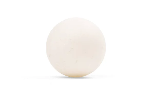 Ping Pong Ball Isolado Fundo Branco — Fotografia de Stock