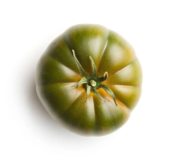 在白色背景查出的深色白兰地番茄 — 图库照片