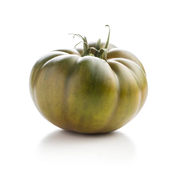在白色背景查出的深色白兰地番茄 — 图库照片