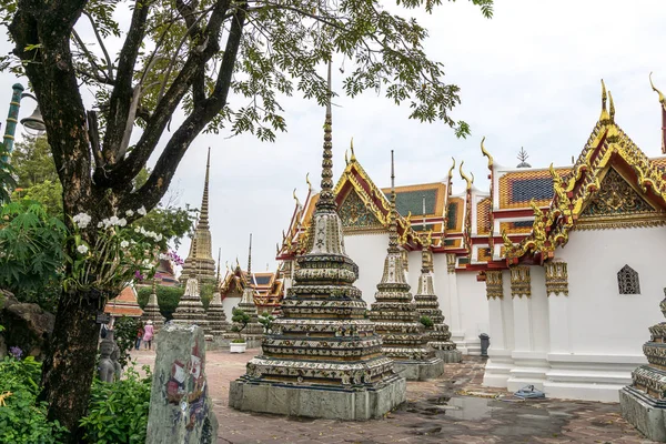 Phra Ubosot Landschaft Wat Pho Oder Wat Dem Tempel Des — Stockfoto