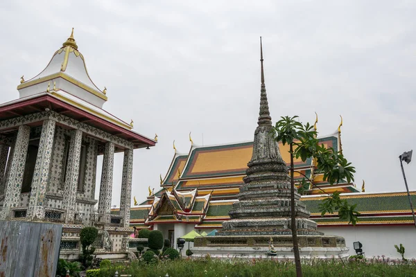 Κλείνω Πάνω Θέα Του Wat Arun Κύρια Prang Ναός Της — Φωτογραφία Αρχείου