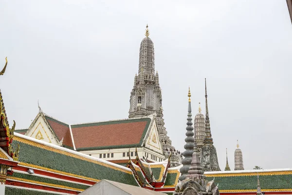 Der Blick Auf Wat Arun Ordinationshalle Wat Arun Oder Tempel — Stockfoto