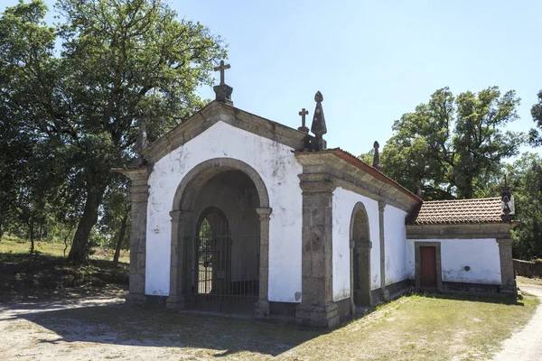 Chapel Lord Padrao Небольшая Часовня Xviii Века Расположенная Рядом Археологическим — стоковое фото