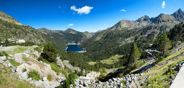 Una Vista Del Lago Oredon Los Altos Pirineos Francia — Foto de Stock