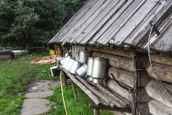 Ancien Ser Maker Chut Puszek Mleka — Zdjęcie stockowe