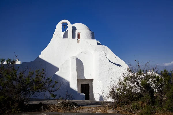 1400 Talets Paraportiani Kyrka Mykonos Grekland — Stockfoto