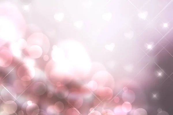 Streszczenie Tło Valentine Abtract Uroczysty Rozmycie Różowy Jasny Pastelowe Tło — Zdjęcie stockowe
