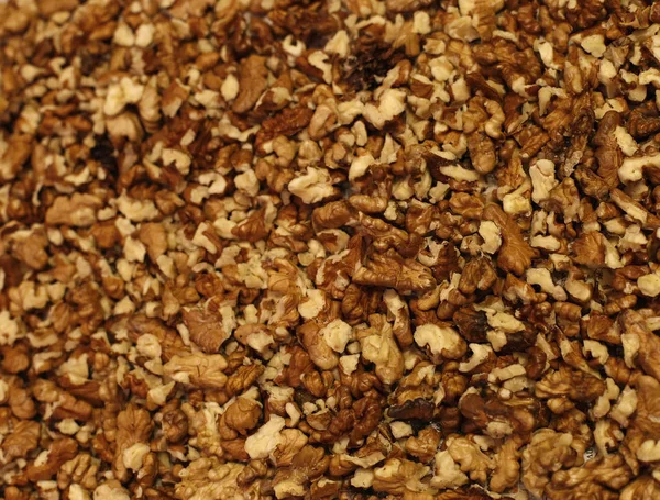 Seasonal Walnut Brown Nuts Food — Stock Photo, Image