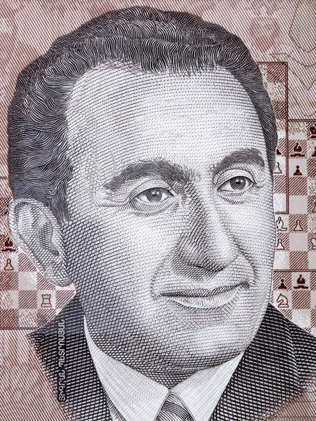Тигран Петросян Портрет Вірменських Грошей — стокове фото