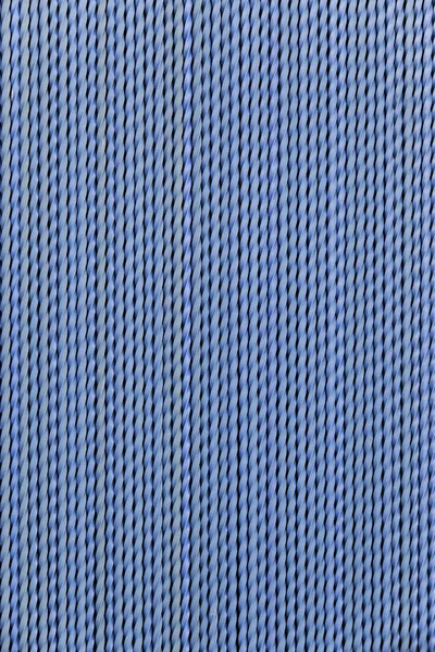 Niebieska Plastikowa Zasłona Ochronna Drzwiach Teksturowany Detal Tła — Zdjęcie stockowe