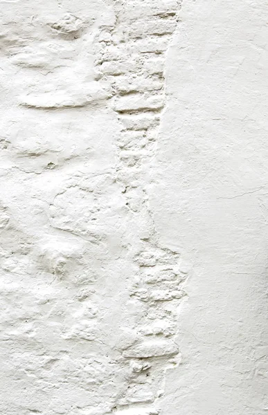 Біла Стіна Текстурою Рельєфом Місті Деталі Фасаду — стокове фото