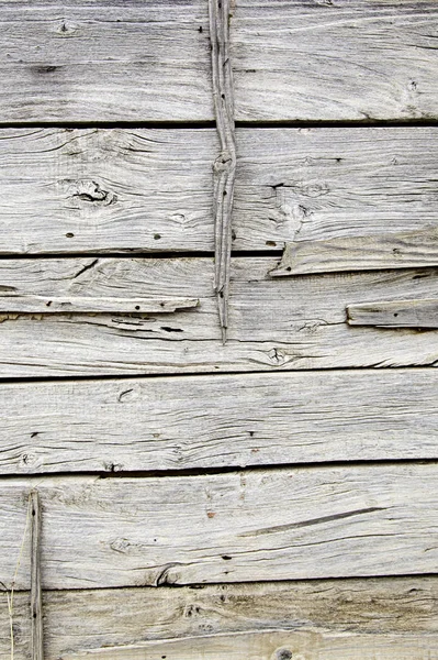 Старый Испорченный Белый Деревянный Фон Текстурированный Фон — стоковое фото