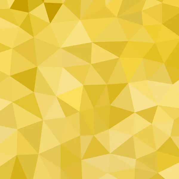 Abstraktní Geometrický Trojúhelník Pozadí Zlatá Žlutá — Stock fotografie