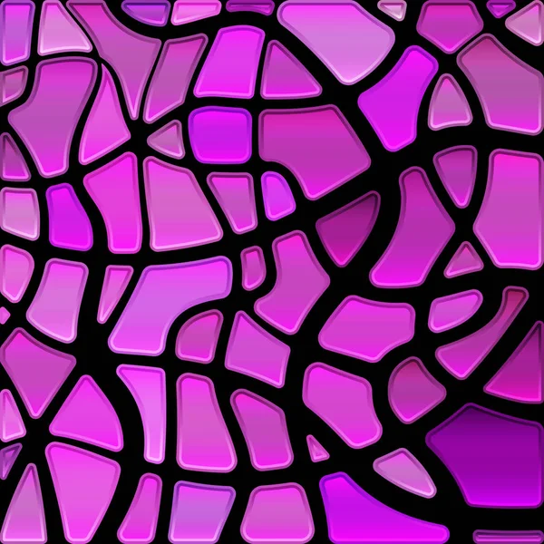Abstrakcyjne Tło Mozaiki Witrażowej Fioletowe Fioletowe — Zdjęcie stockowe