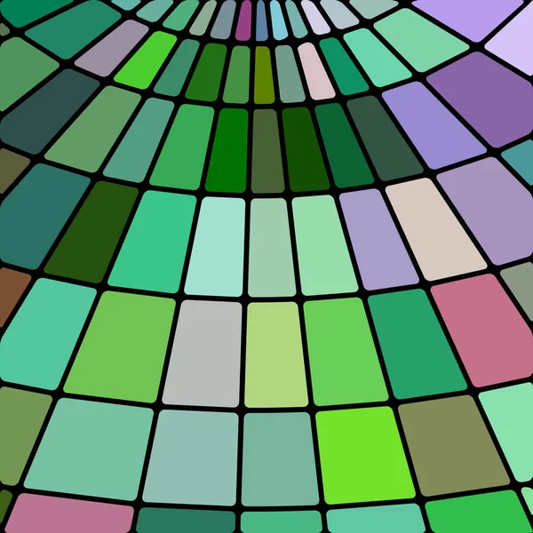 Resumo Fundo Mosaico Vidro Manchado Verde Violeta — Fotografia de Stock