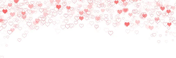 Heart Shape Valentine Day Background — Stock Photo, Image