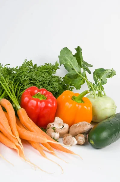 Alimentos Orgânicos Saudáveis Vegetais Frescos — Fotografia de Stock