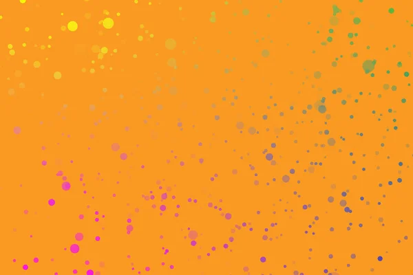 Confetti Flikkeren Kleur Verloop Oranje Achtergrond — Stockfoto