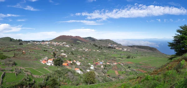 San Andres Mit Dem Berg Chamuscada Auf Der Insel Hierro — Stockfoto