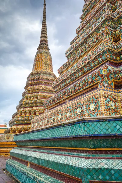 Wat Pho Буддійський Храм Бангкоку Таїланд — стокове фото