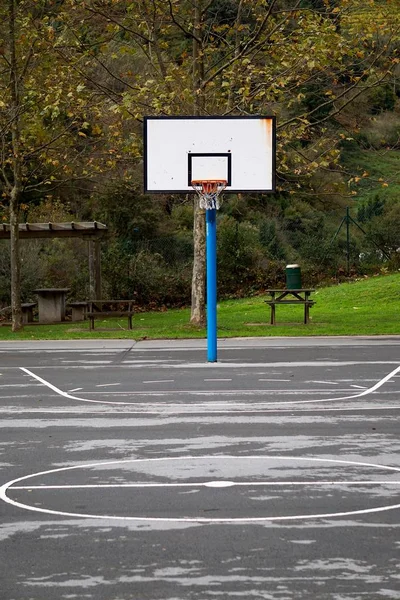 Basketballsport Auf Der Straße Bilbao Spanien — Stockfoto