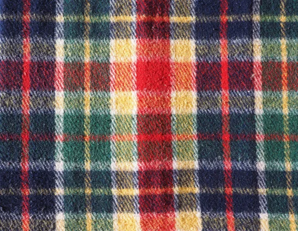 Tartan Tyg Struktur Användbar Som Bakgrund — Stockfoto