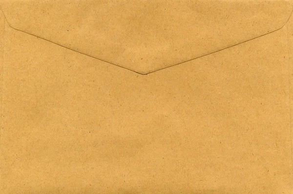 Sobre Carta Papel Marrón Para Correo Postal — Foto de Stock