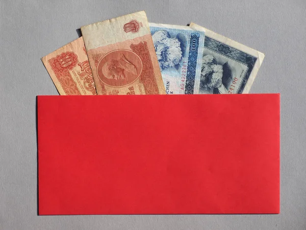 Alte Ausgezogene Banknoten Der Sowjetunion Ddr — Stockfoto