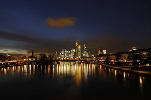 Skyline Frankfurt Main — Stock Photo, Image