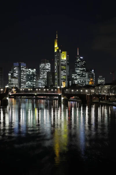 Skyline Frankfurt Main — Stockfoto