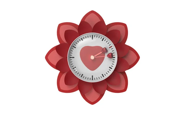 Relógio Dia Dos Namorados Servir Como Lembrete Você Será Meu — Fotografia de Stock