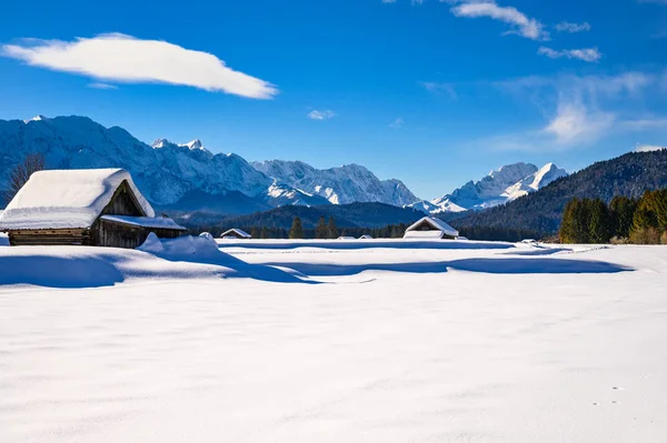 Vista Panorâmica Bela Paisagem Alpes — Fotografia de Stock