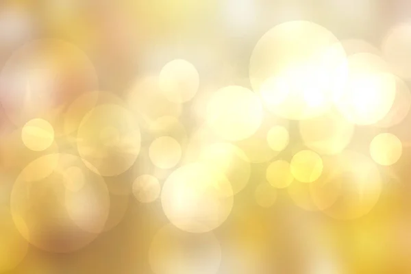 Abstrakte Gelbe Helle Textur Bokeh Hintergrund Mit Goldenem Glanz Schöne — Stockfoto