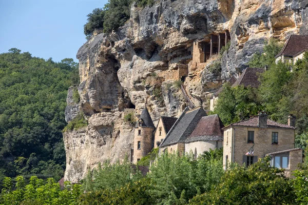 Roque Gageac Malerisches Dorf Der Dordogne Frankreich — Stockfoto