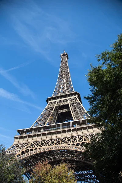 Torre Eiffel Símbolo Paris França Paris Melhores Destinos Europa — Fotografia de Stock