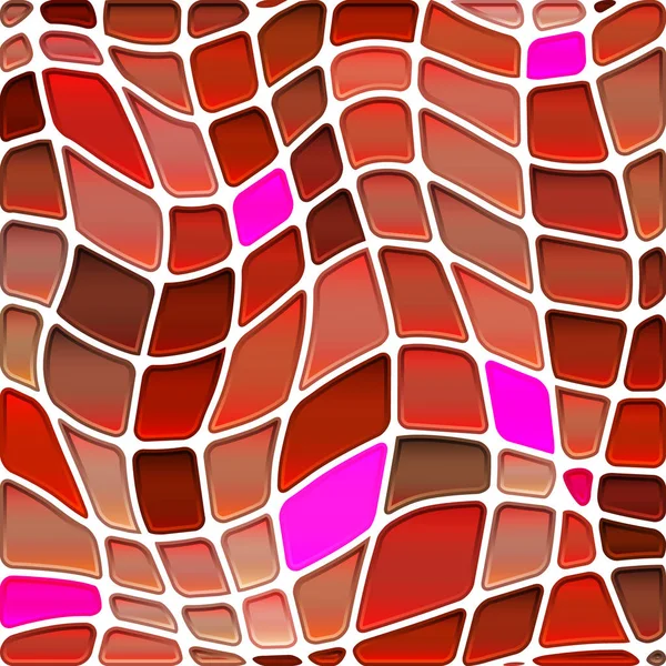 Fondo Abstracto Mosaico Vidrieras Rojo Marrón —  Fotos de Stock