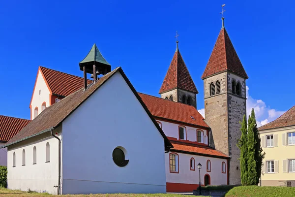 Chiesa San Pietro Paolo Niederzell Sul Lago Costanza Isola Reichenau — Foto Stock