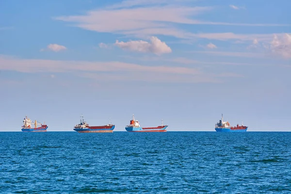 Cargo Ships Black Sea — Stock Photo, Image