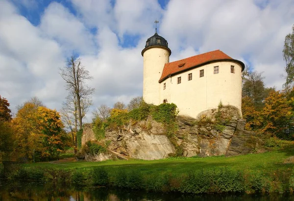 Burg Rabenstein Koło Chemnitz — Zdjęcie stockowe