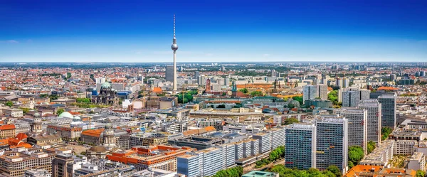 Vista Panoramica Sul Centro Berlino — Foto Stock