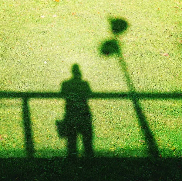 Schatten Auf Dem Boden — Stockfoto