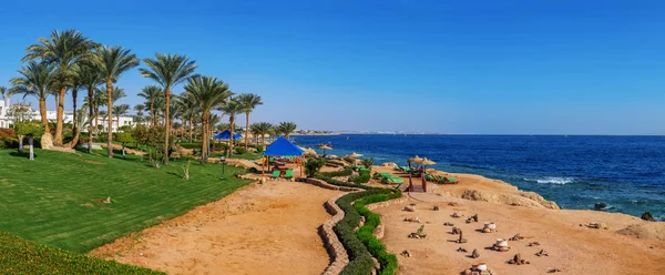 Μια Άποψη Της Ακτογραμμής Στο Sharm Sheikh — Φωτογραφία Αρχείου