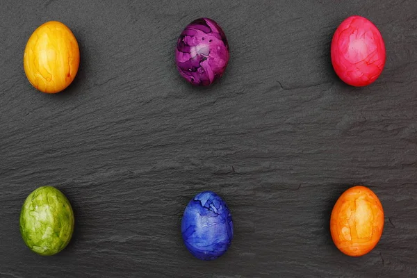 Huevos Coloridos Para Pascua — Foto de Stock