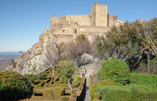 Château Fort Mur Village Médiéval Marvao Alentejo Portugal — Photo