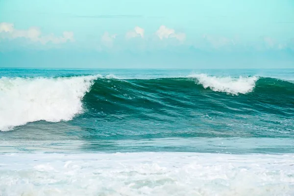 Vagues Dans Mer Bilbao Espagne — Photo